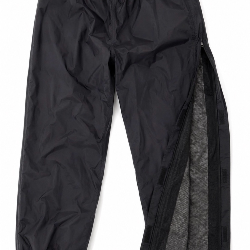 L.L.Bean Vintage Gore-Tex Snow Pants Men’s Medium Black Full Zip Outdoor Shell